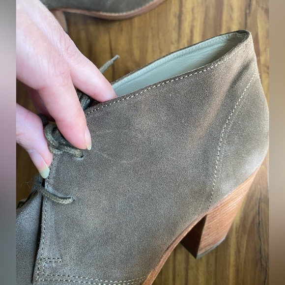 Boden/Anthro Suede Booties - Picture 10 of 13